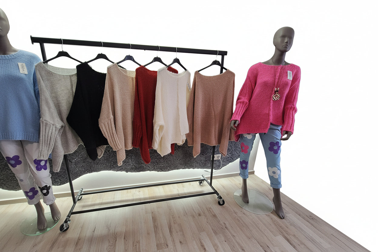 Strick Pulli Hilde Für Übergrößen