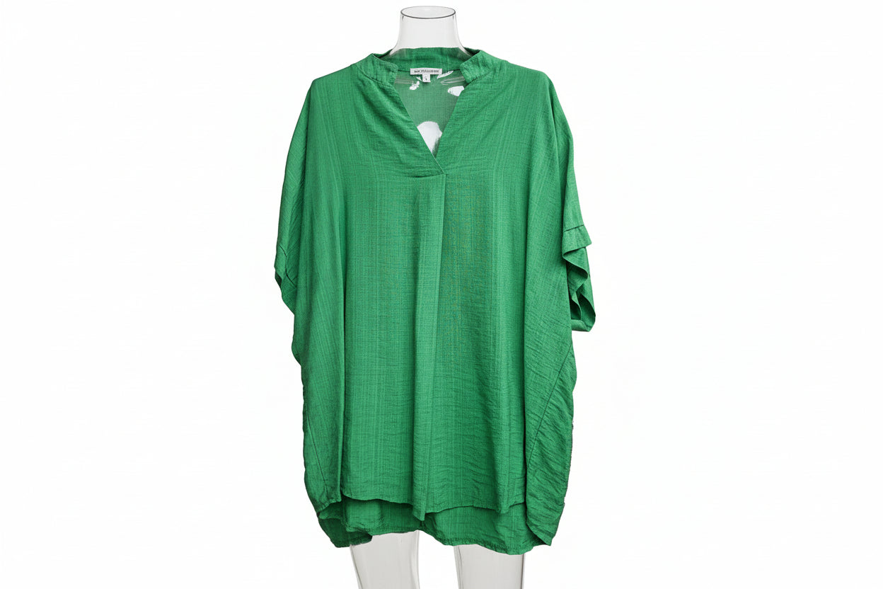 Shirt-Bluse Lisa mit V Ausschnitt