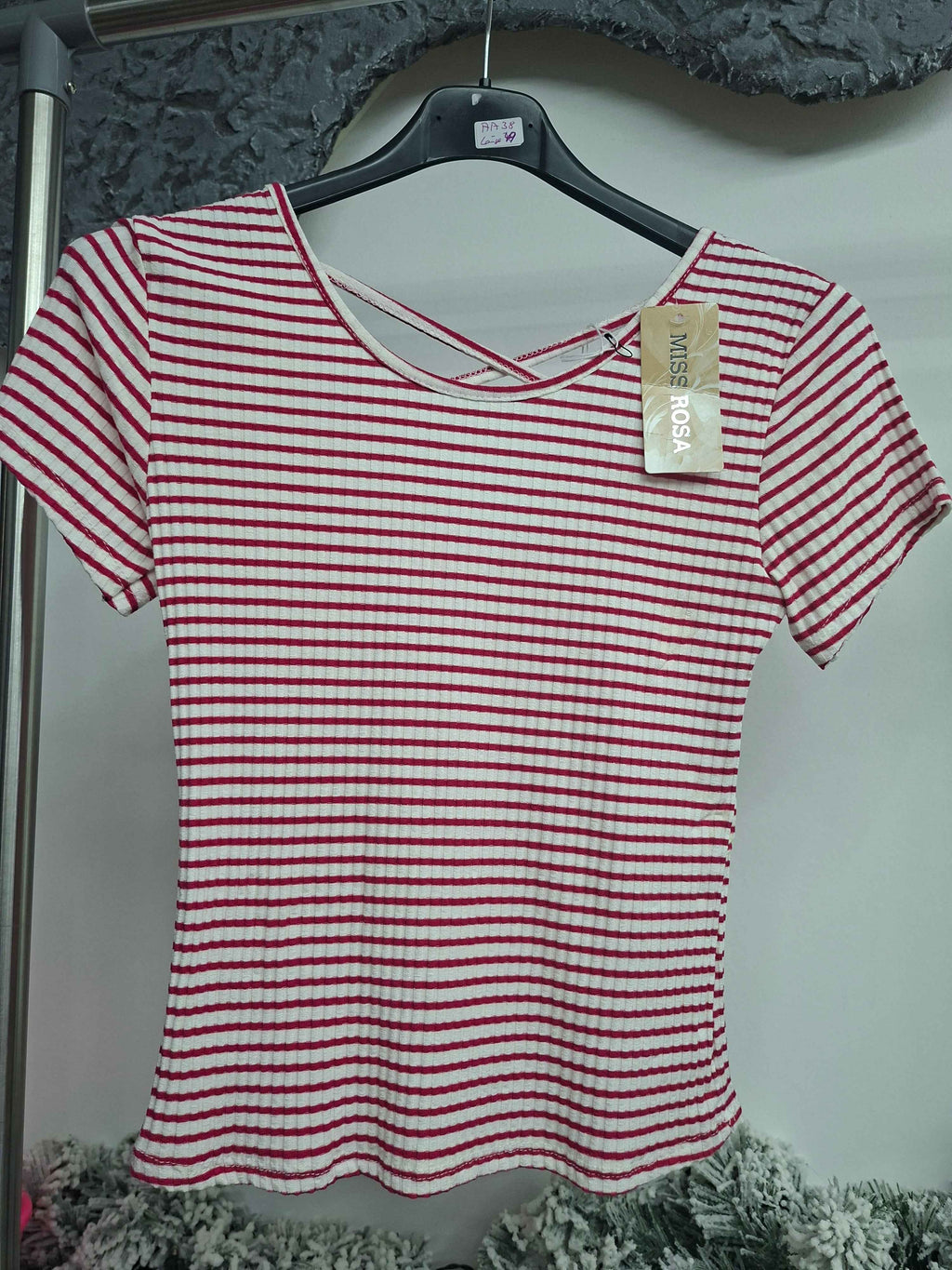 Kurzarm Gestreiftes Luna Shirt für Damen - Nicky's Kleiderstuebchen