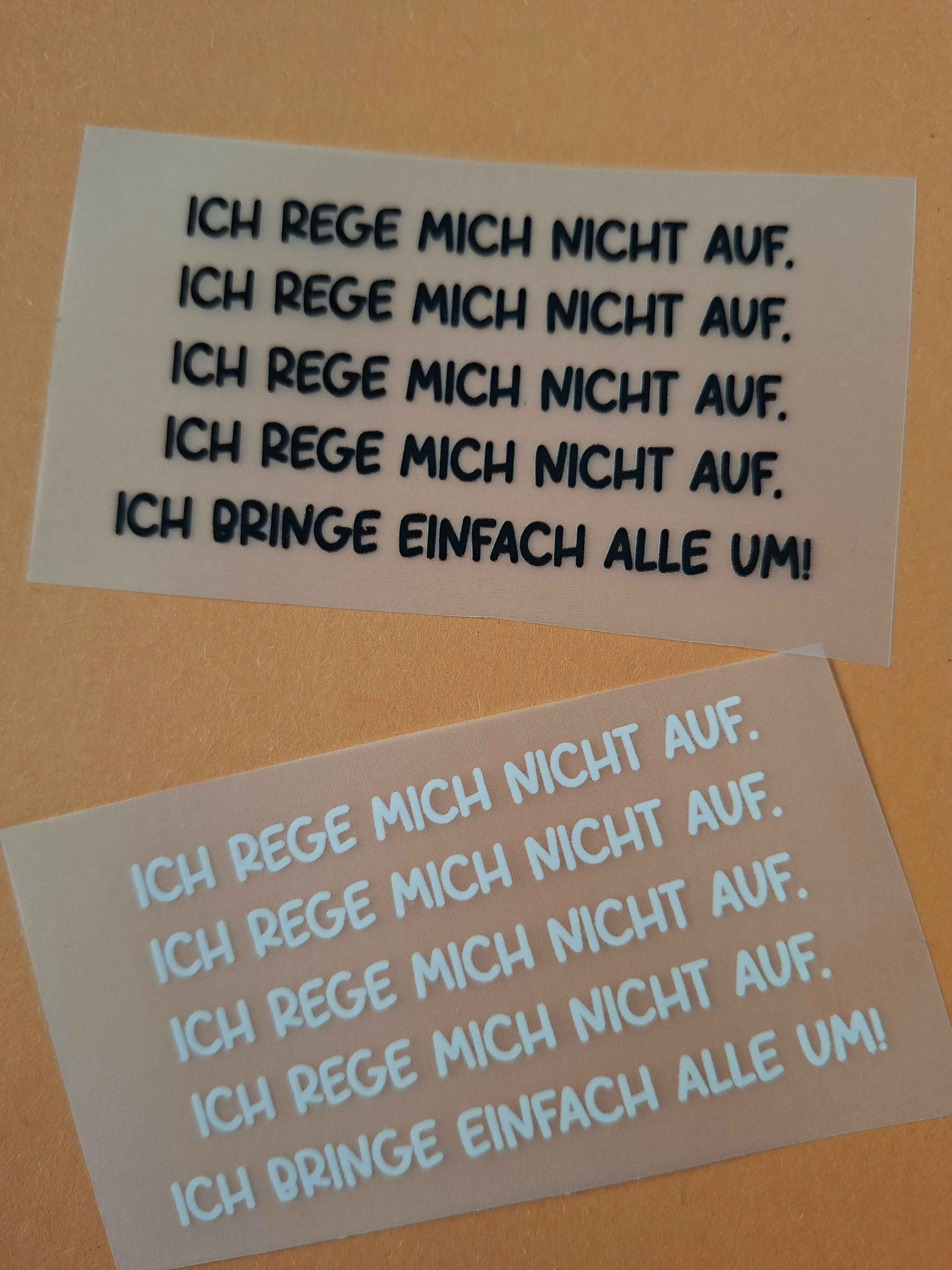 Personalisierte T-Shirts für jeden Anlass – Einzigartige Kleidung mit Bügelbildern und Sprüchen aller Art - Nicky's Kleiderstuebchen