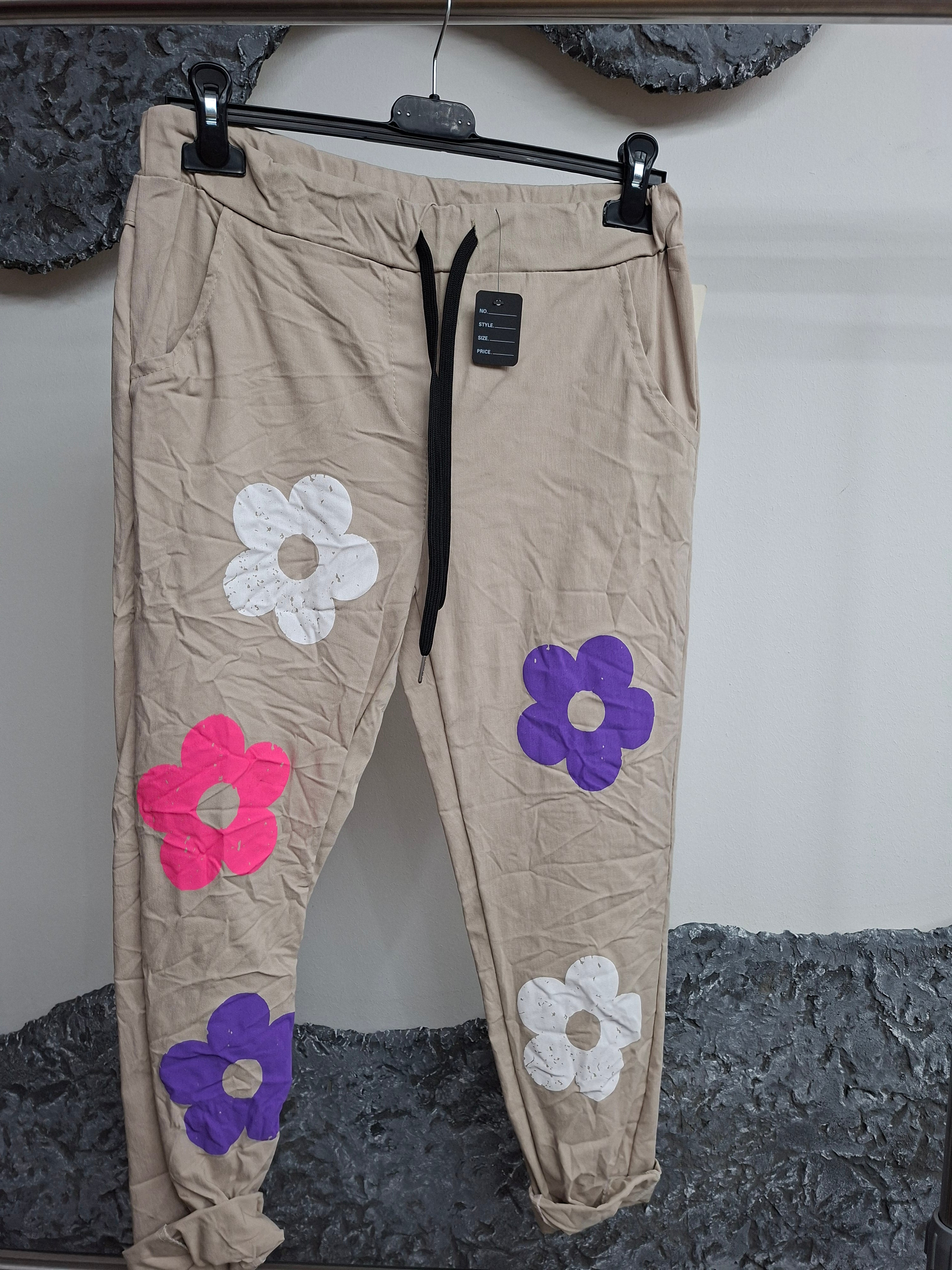 Hose Mit Druck Priel Blumen