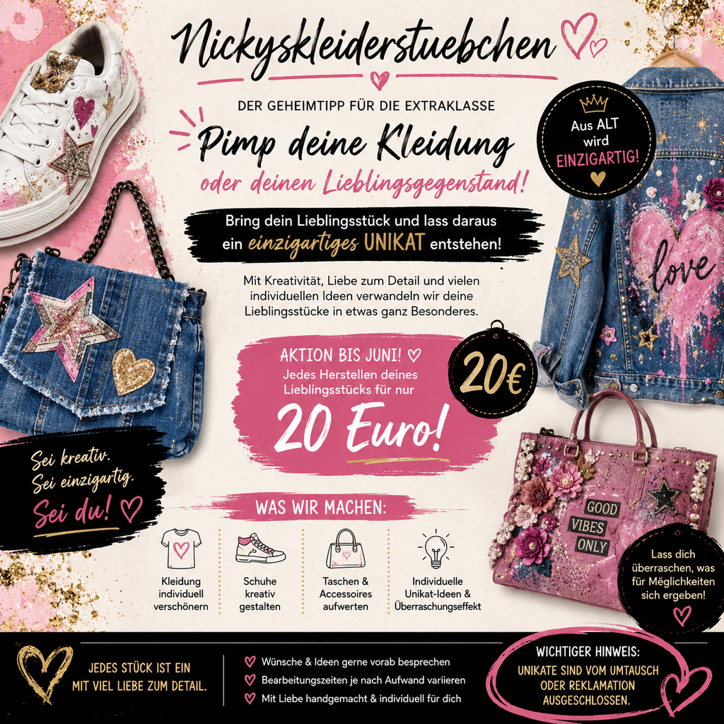 Pimp meine Lieblingsstücke – Individualisiere deinen Stil - Nicky's Kleiderstuebchen