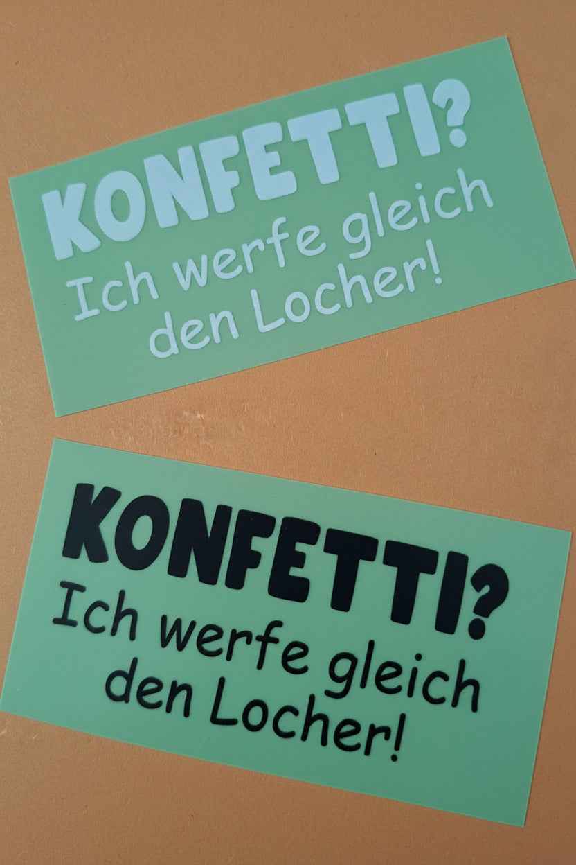 Personalisierte T-Shirts für jeden Anlass – Einzigartige Kleidung mit Bügelbildern und Sprüchen aller Art - Nicky's Kleiderstuebchen
