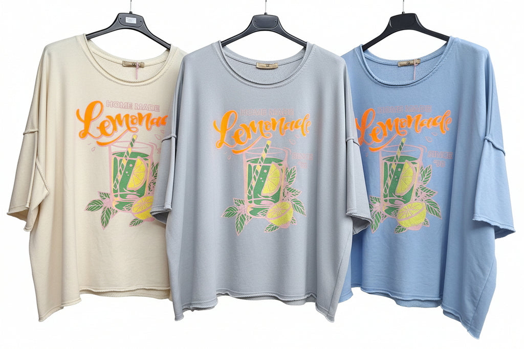 T- Shirt  HANA mit Aufdruck Limonade