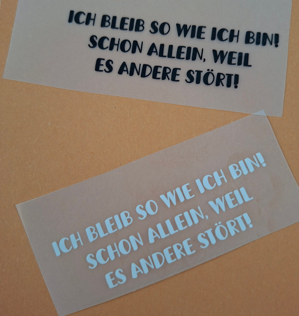 Personalisierte T-Shirts für jeden Anlass – Einzigartige Kleidung mit Bügelbildern und Sprüchen aller Art - Nicky's Kleiderstuebchen