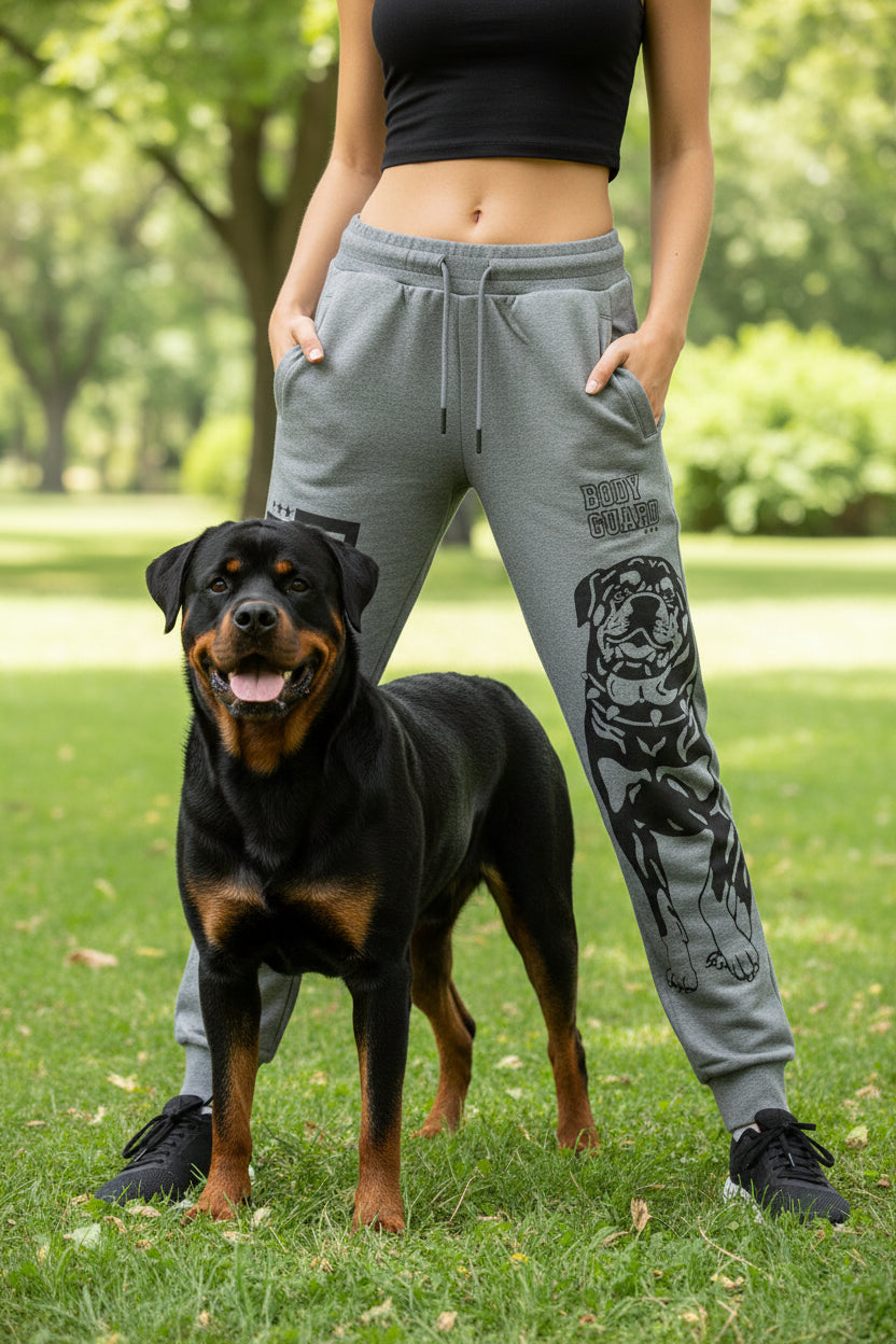 Jogginghose / Sweatpants mit Aufdruck Rotweiler